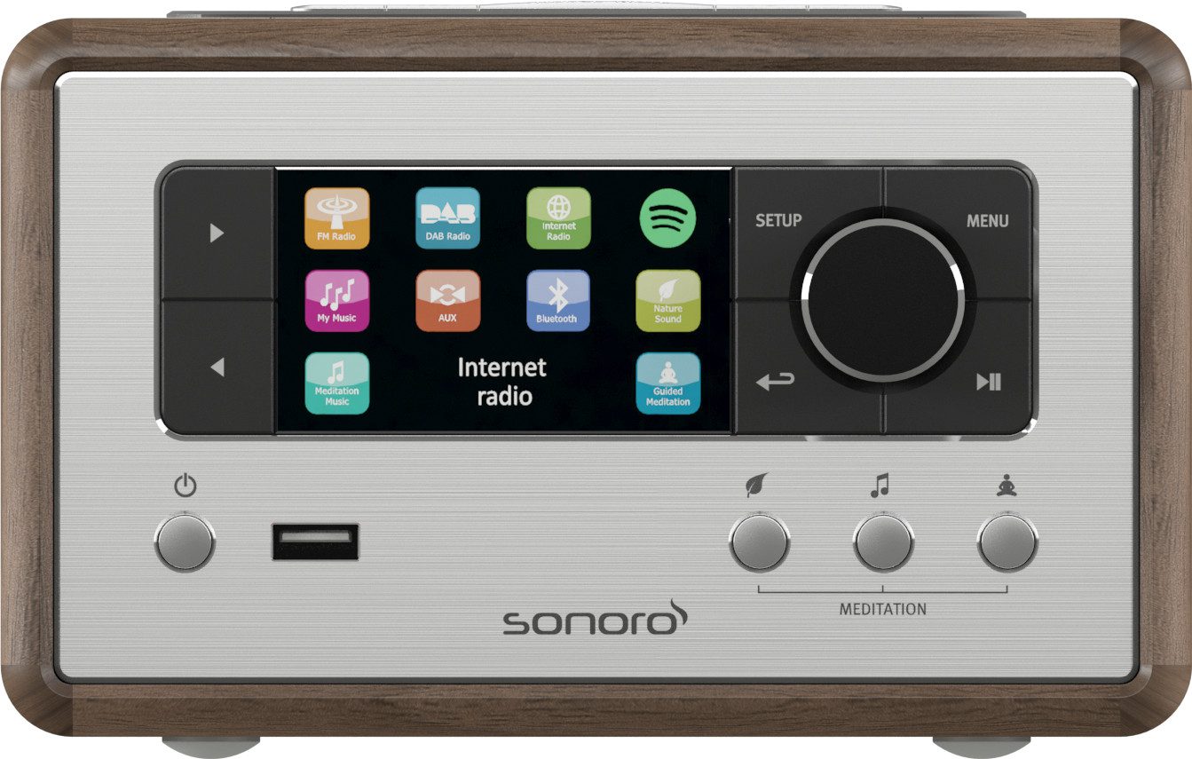 Sonoro Relax SO-810 V2 walnoot - Radio