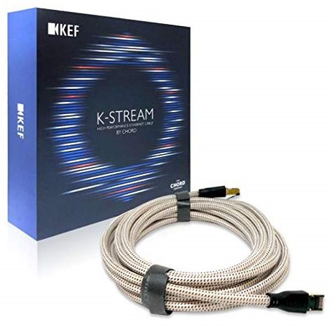 KEF K-stream wit/goud - UTP kabel