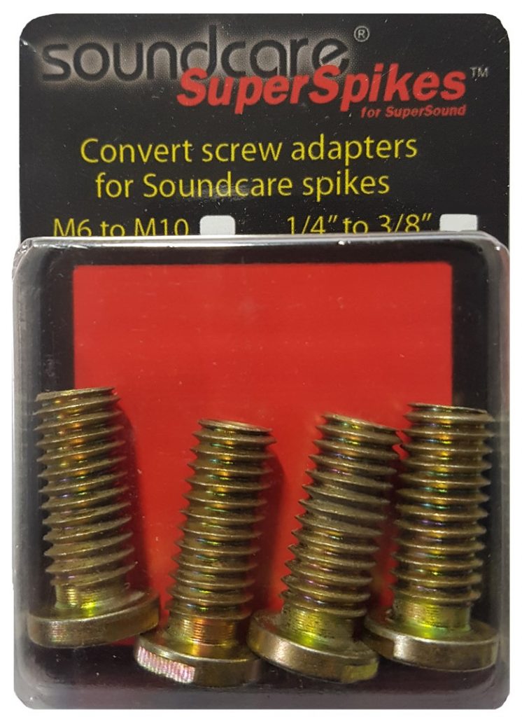Soundcare SuperSpike Adapterset 1/4″ -> 3/8″