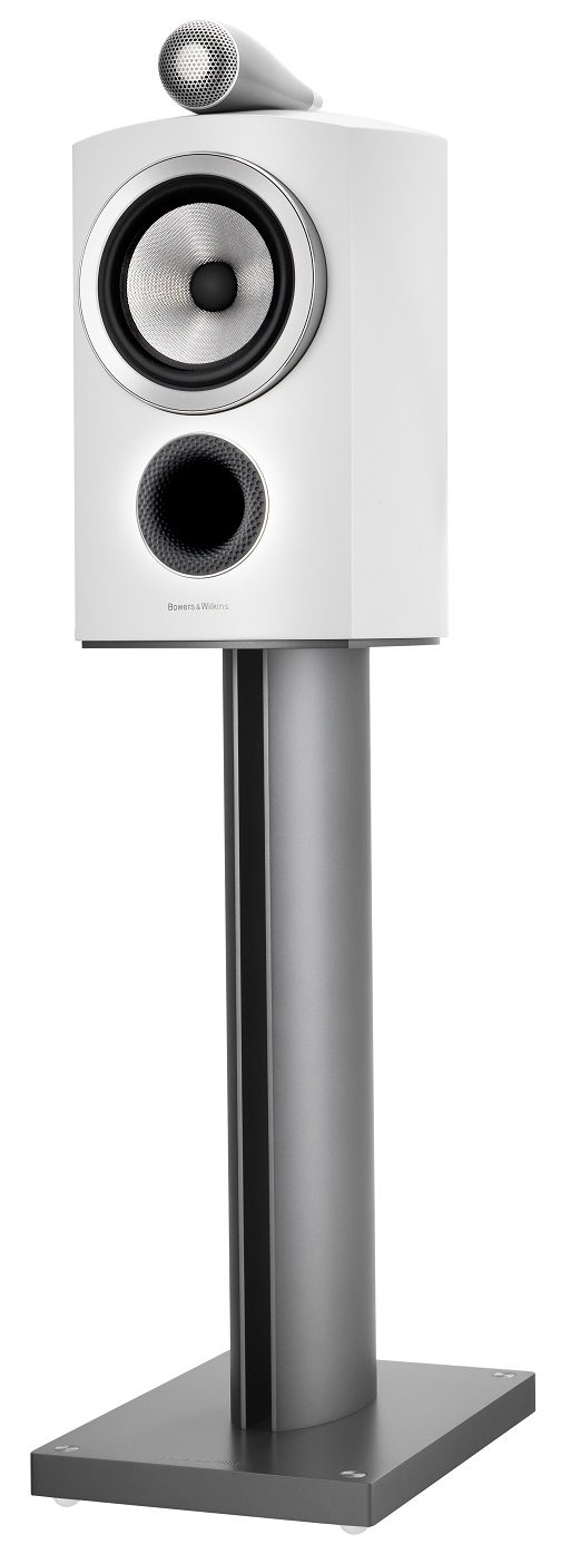 Bowers & Wilkins FS 805 zilver - stand met speaker - Speaker standaard