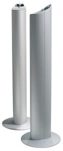 KEF HTS 5001 vloerstandaard zilver