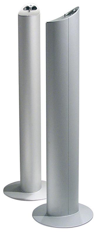 KEF HTS 5001 vloerstandaard zilver - Speaker standaard