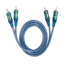 Oehlbach NF set Ice Blue 0,5 m. - RCA kabel