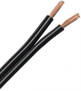 Oehlbach Speaker Wire 25 per meter zwart