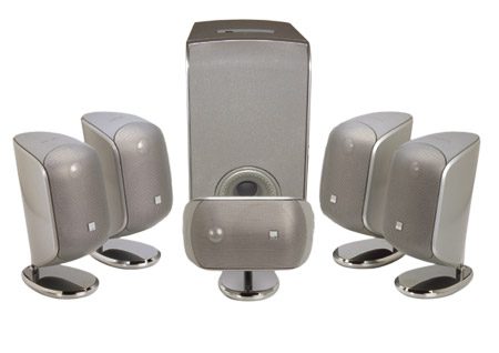 Bowers & Wilkins MT-10 pearl/silver - Speaker set