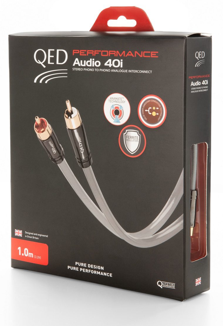 QED Performance 40i 1,0 m. - RCA kabel