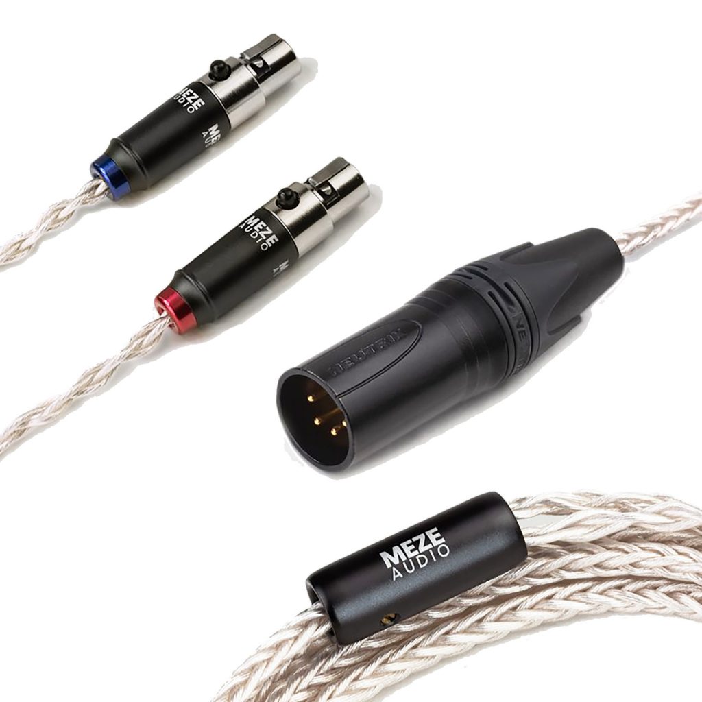 Meze 4-pin XLR silver plated PCUHD upgrade cable