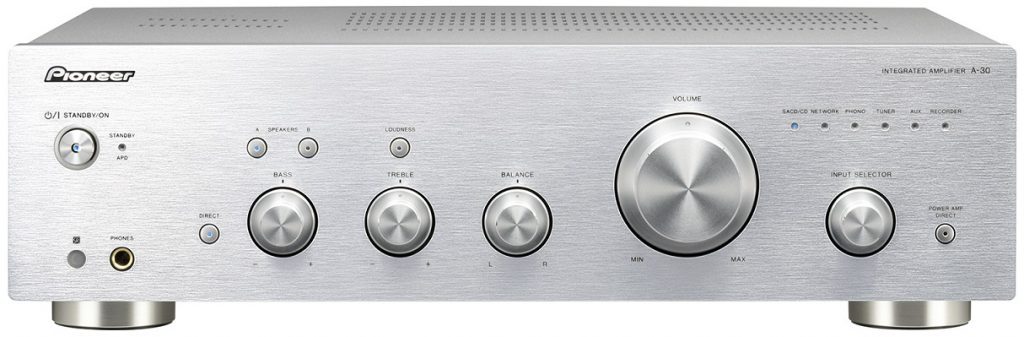 Pioneer A-30 zilver - Stereo versterker
