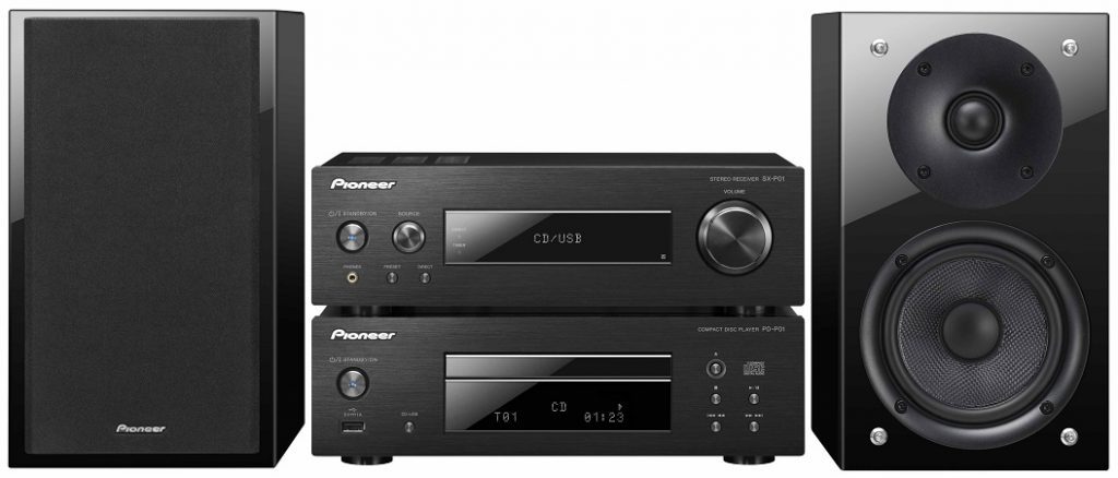 Pioneer P1 zwart - Miniset