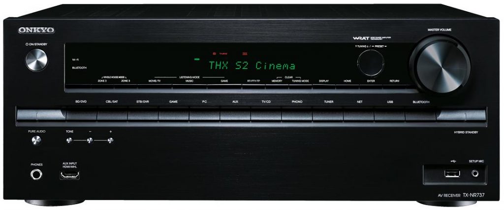 Onkyo TX-NR737 zwart - AV Receiver