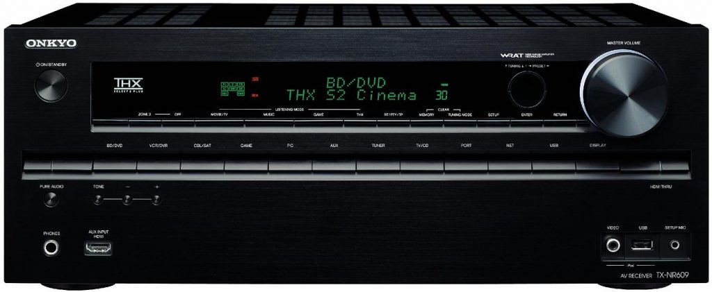 Onkyo TX-NR609 zwart - AV Receiver