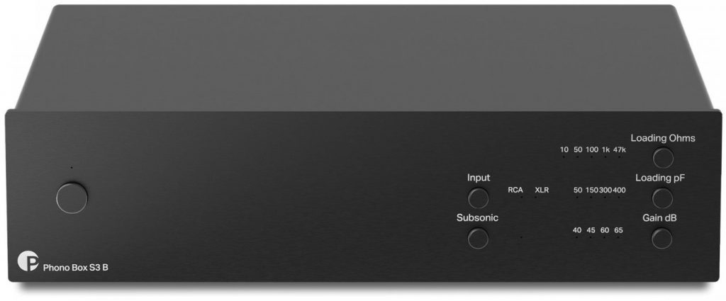 Pro-Ject Phono Box S3 B zwart