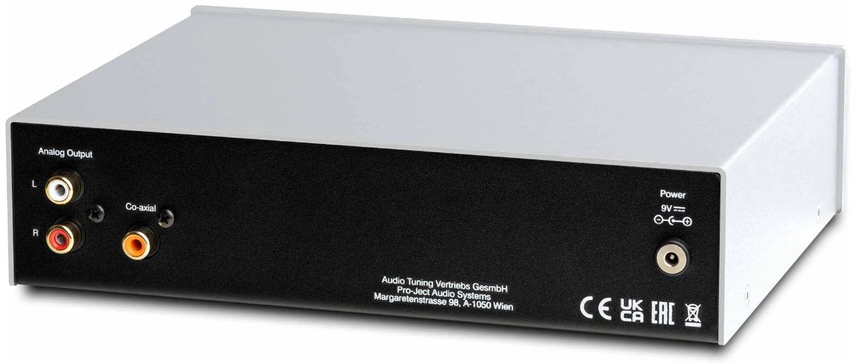 Pro-Ject CD Box S3 zwart - achteraanzicht - CD speler