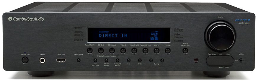 Cambridge Audio Azur 551R V2 zwart - AV Receiver
