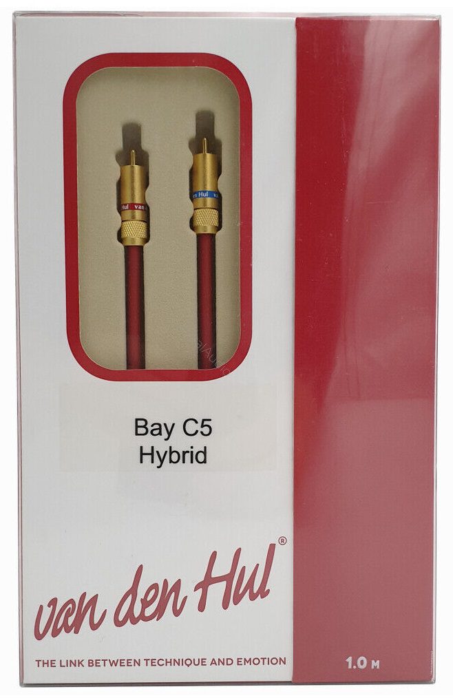 Van den Hul The Bay C5 Hybrid 0,8 m. - RCA kabel
