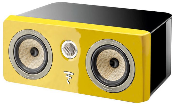 Focal Kanta Center black hg / yellow hg - Center speaker
