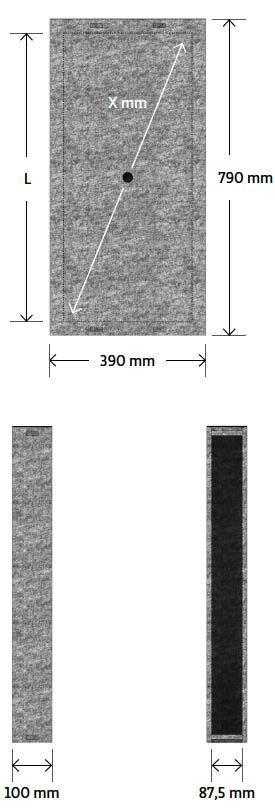 B-system Secoboxx Wall S - Inbouw speaker accessoire