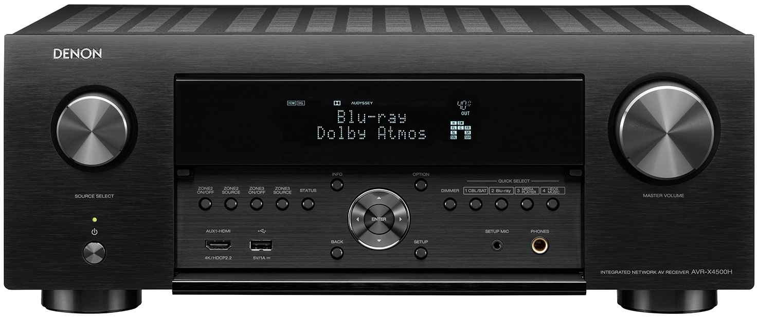 Denon AVR-X4500H zwart - AV Receiver