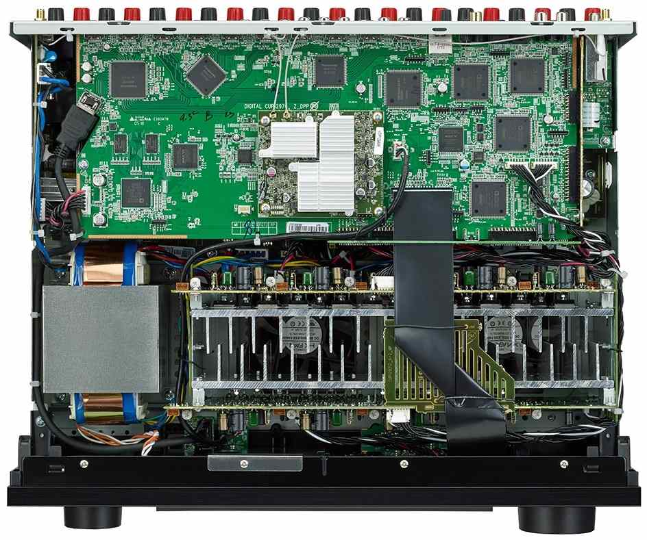 Denon AVR-X4500H zwart - binnenwerk - AV Receiver