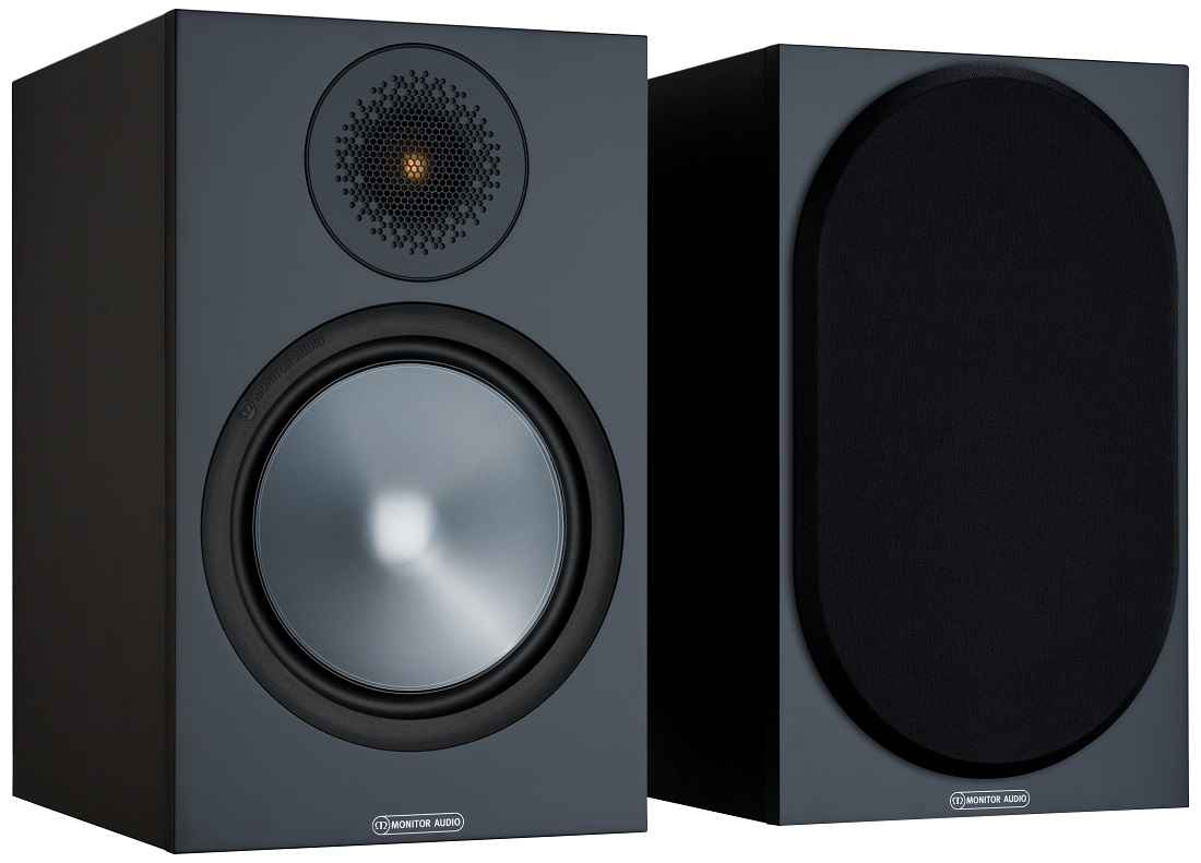 Monitor Audio Bronze 100 zwart - paar - Boekenplank speaker