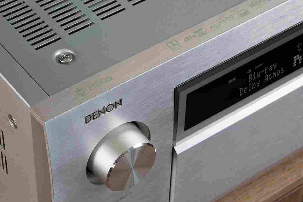 Denon AVC-X8500H zilver - detail - AV Receiver