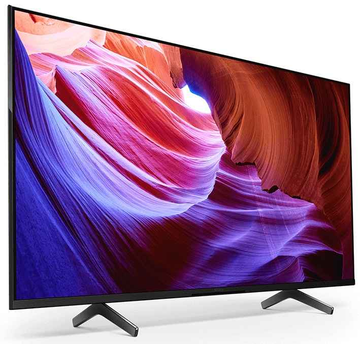 Sony KD-75X89K - zij frontaanzicht - Televisie