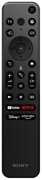 Sony KD-75X89K - afstandsbediening - Televisie