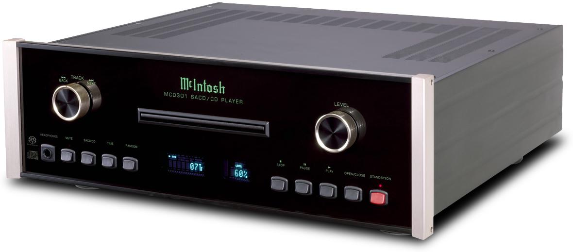 McIntosh MCD301 - zij frontaanzicht - CD speler