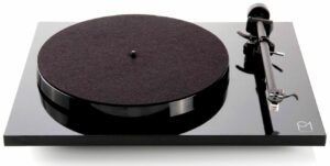Rega Planar 1 Carbon zwart hoogglans