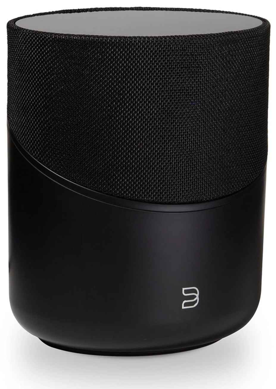 Bluesound Pulse M zwart - zij frontaanzicht - Wifi speaker