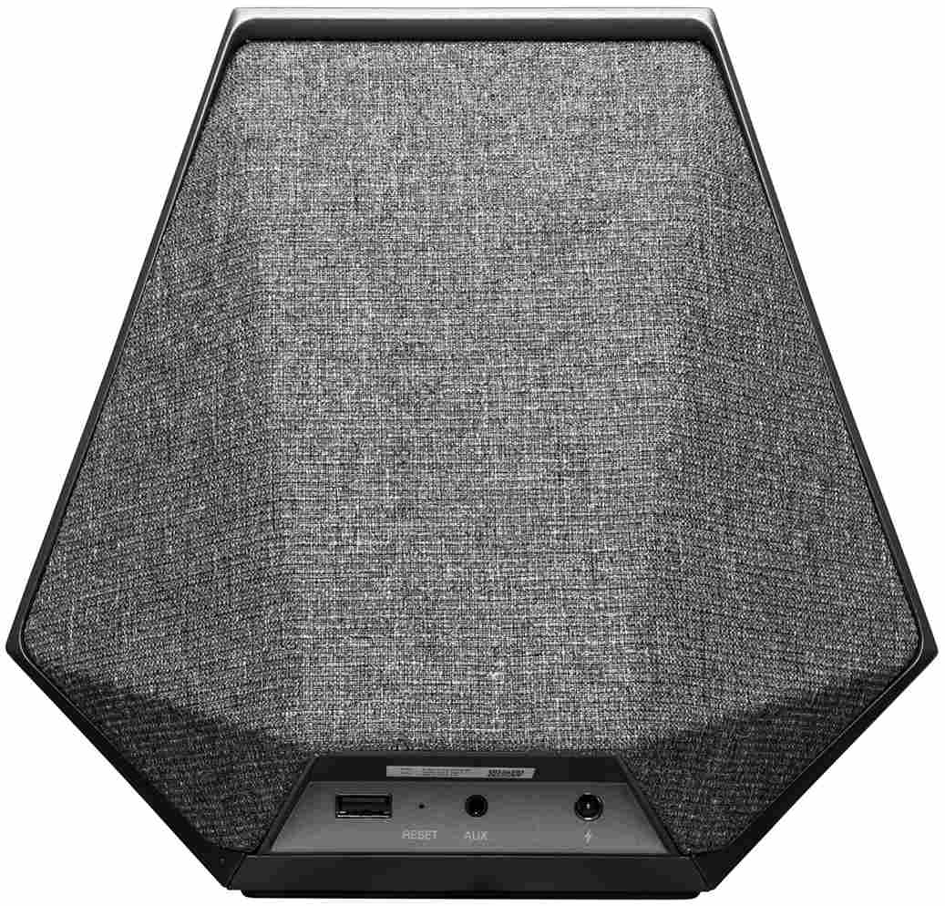 Dynaudio Music 1 donker grijs - achteraanzicht - Wifi speaker
