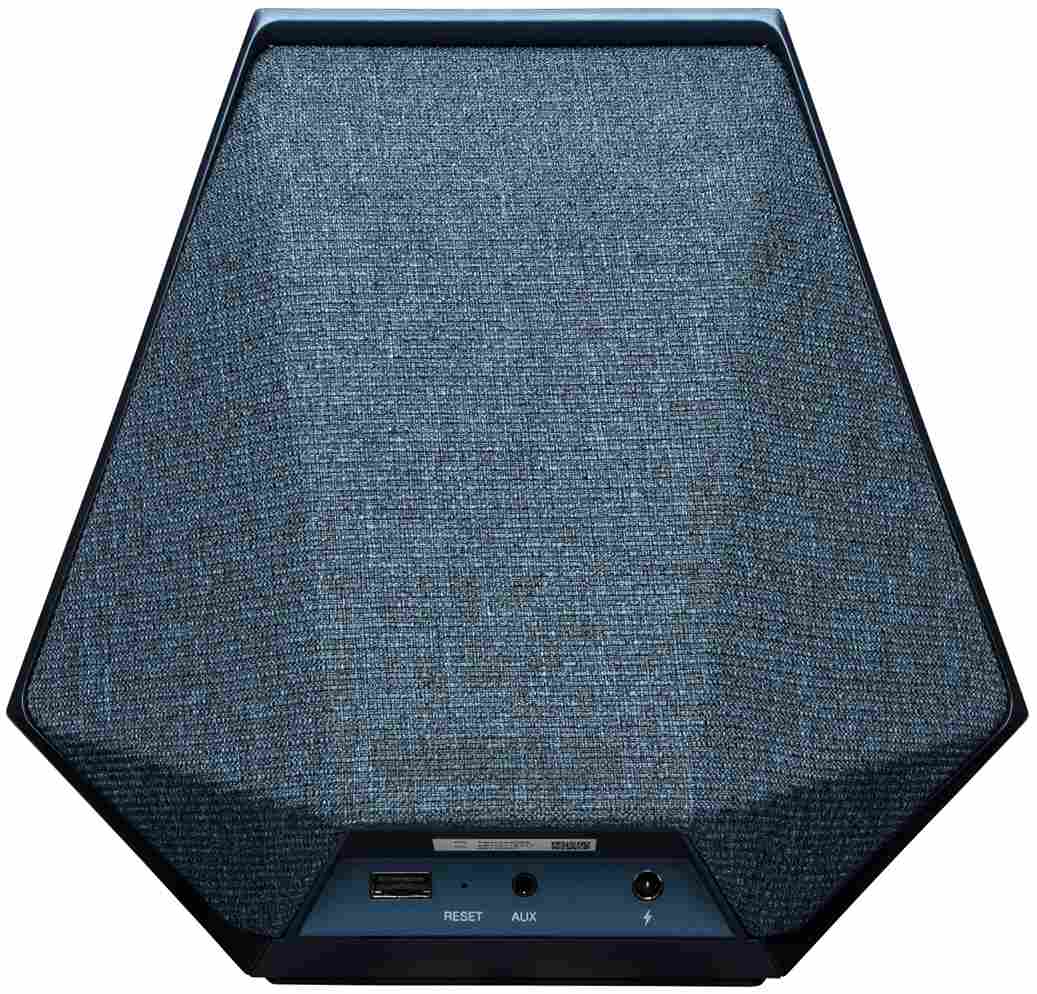 Dynaudio Music 1 blauw - achteraanzicht - Wifi speaker