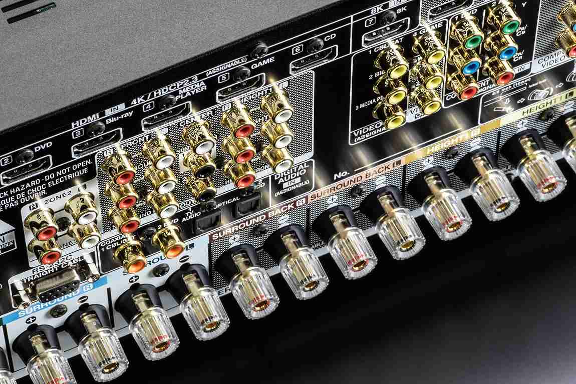 Denon AVC-X6700H zwart - detail - AV Receiver