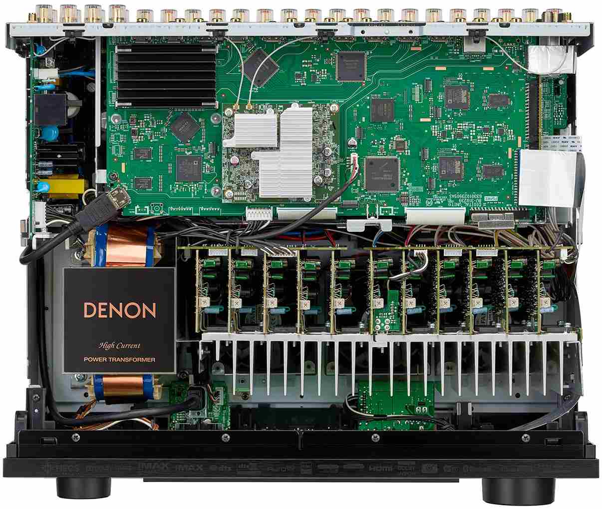 Denon AVC-X6700H zwart - binnenwerk - AV Receiver