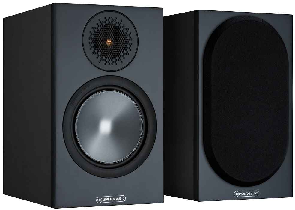 Monitor Audio Bronze 50 zwart - paar - Boekenplank speaker