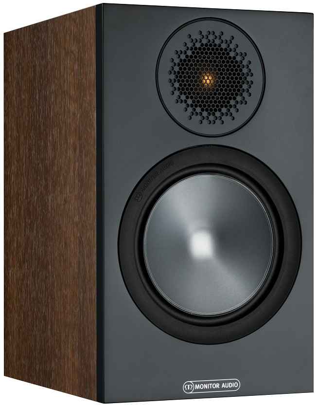 Monitor Audio Bronze 50 walnoot - Boekenplank speaker