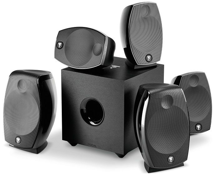 Focal Sib Evo 5.1 Dolby Atmos zwart - Speaker set