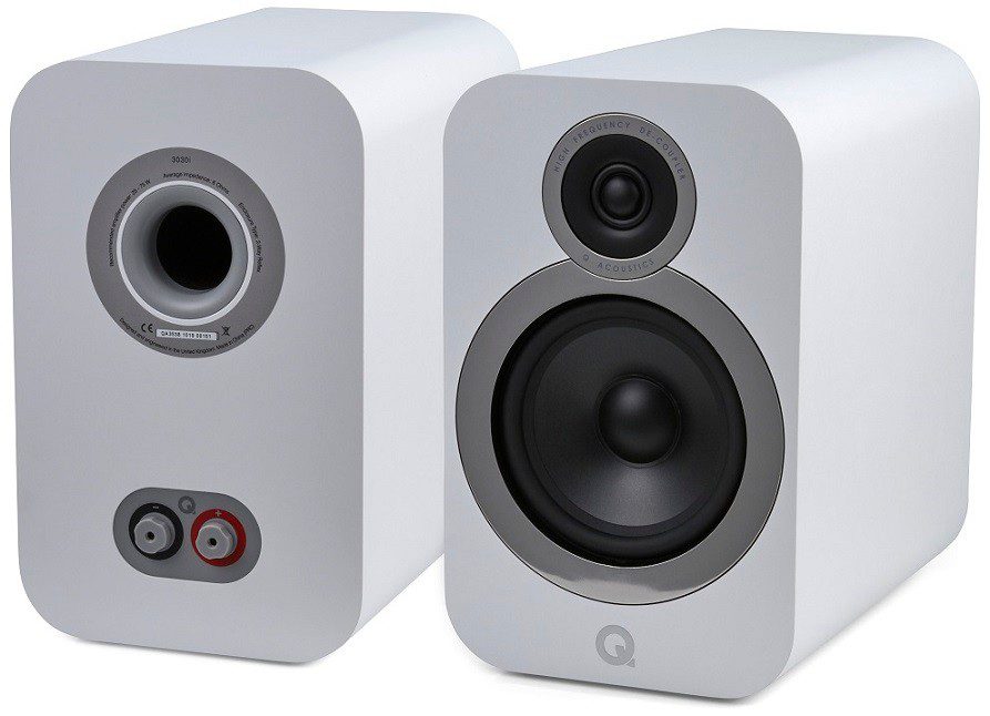 Q Acoustics 3030i wit - paar - Boekenplank speaker