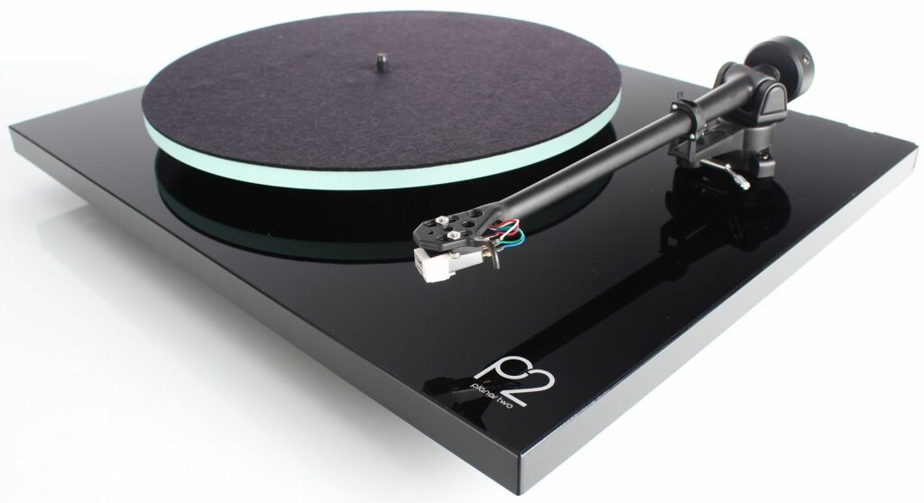 Rega Planar 2 Elys2 zwart hoogglans - Platenspeler