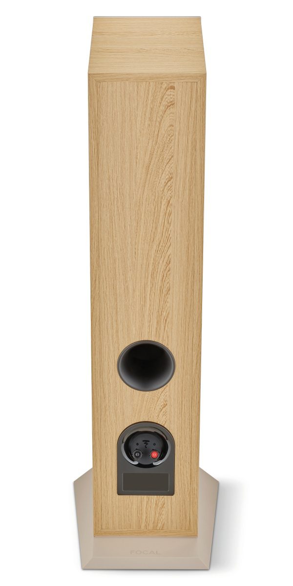 Focal Theva 2 light wood - achteraanzicht - Zuilspeaker