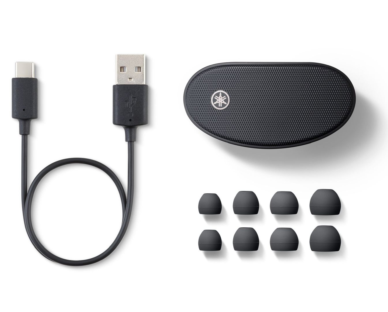 Yamaha TW-E5B zwart - accessoires - In ear oordopjes