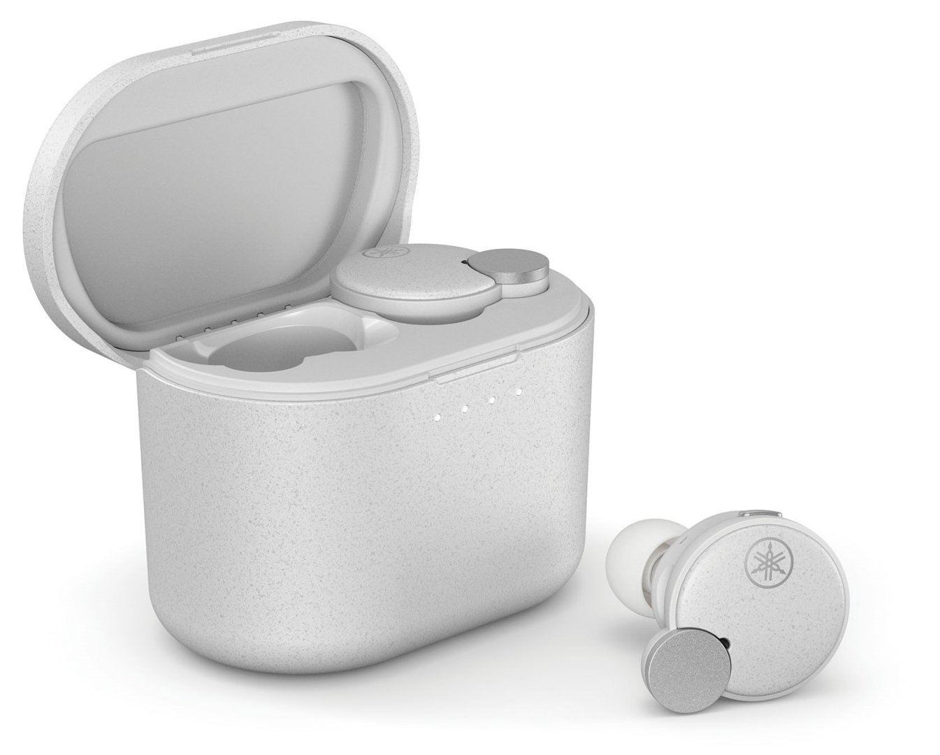 Yamaha TW-E7B wit - etui - In ear oordopjes