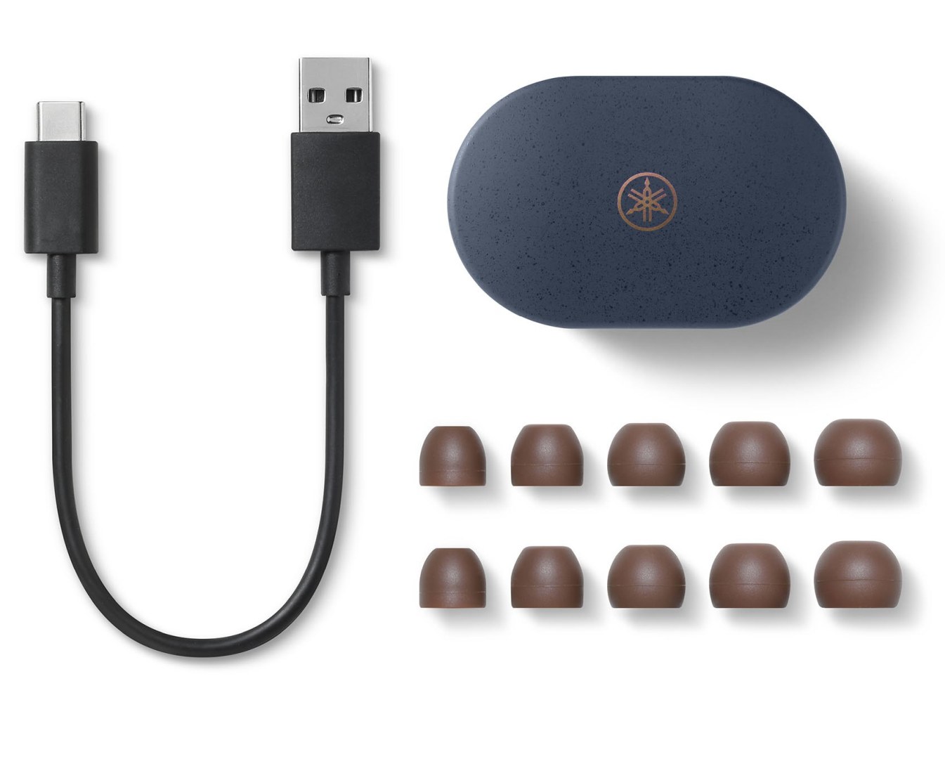 Yamaha TW-E7B blauw - accessoires - In ear oordopjes