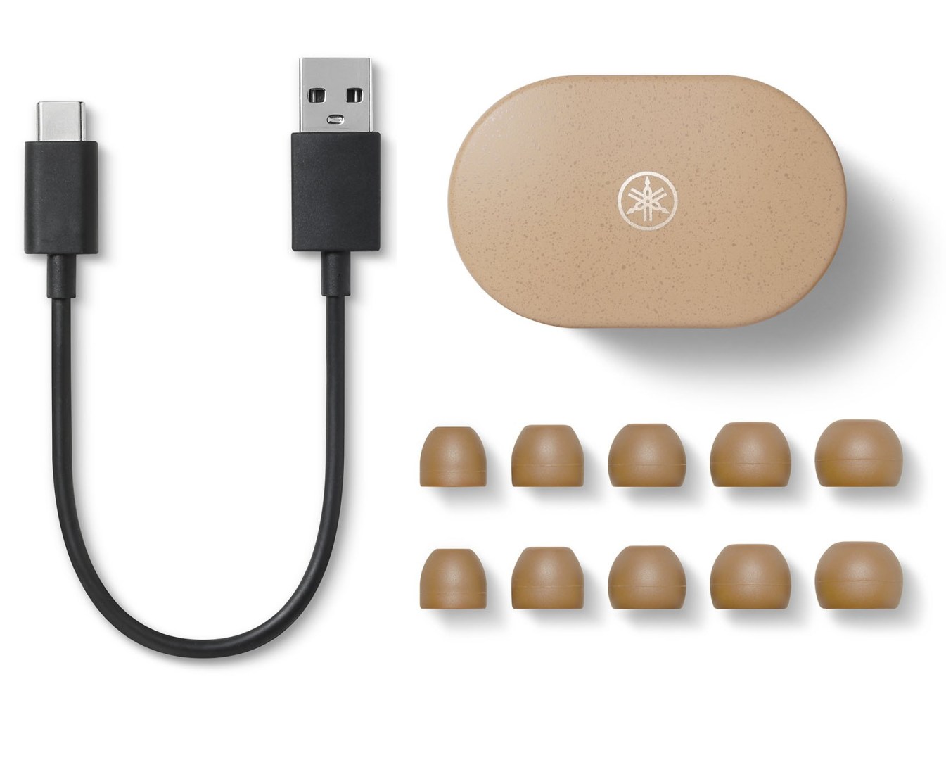 Yamaha TW-E7B beige - accessoires - In ear oordopjes