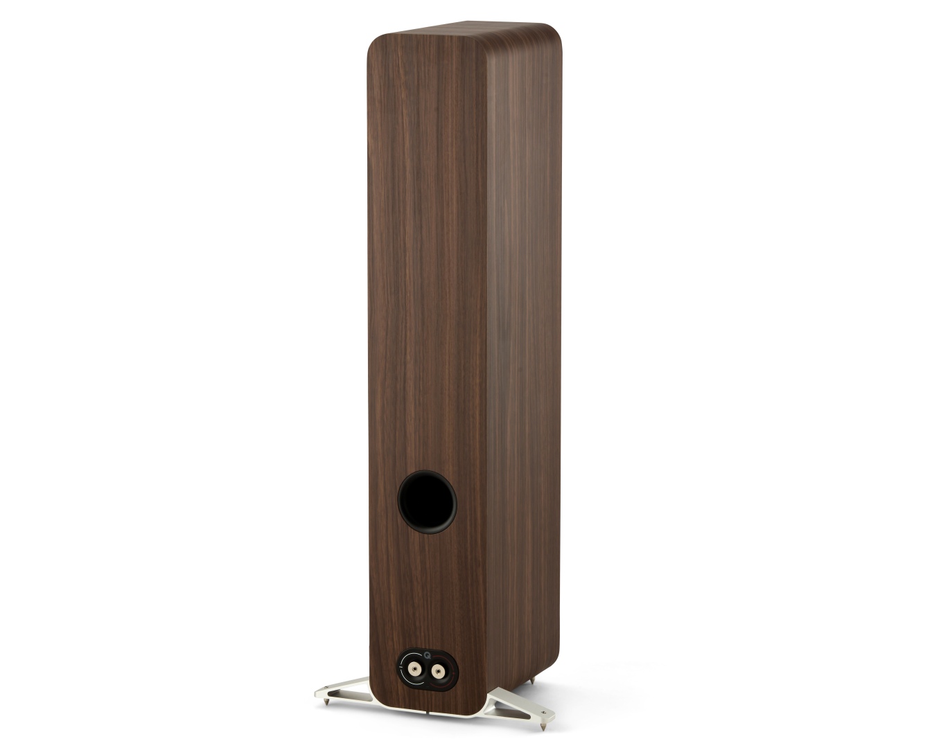 Q Acoustics 5040 rosewood - achteraanzicht - Zuilspeaker