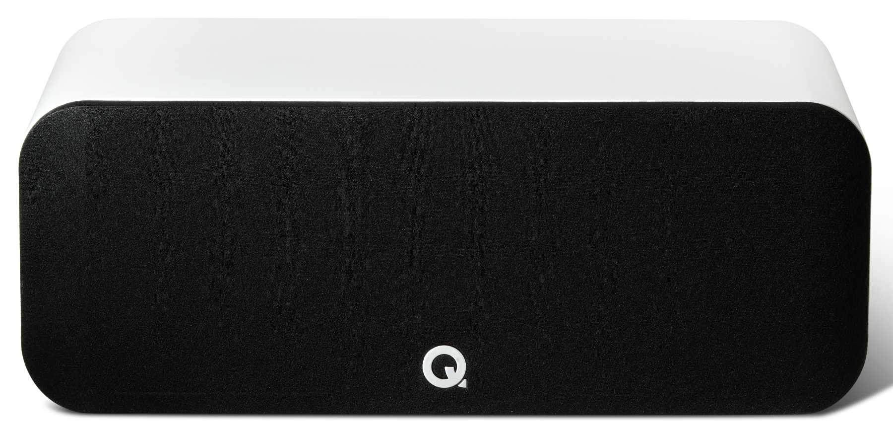 Q Acoustics 5090 wit - frontaanzicht met grill - Center speaker
