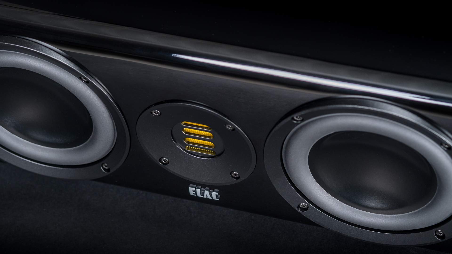 Elac Solano CC281 zwart hoogglans - detail - Center speaker