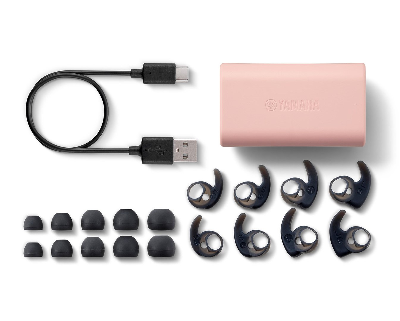 Yamaha TW-ES5A roze - accessoires - In ear oordopjes
