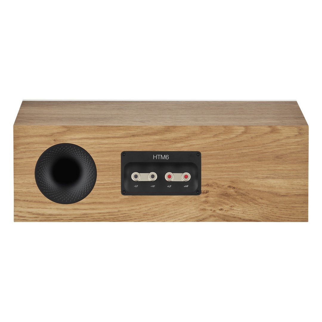 Bowers & Wilkins HTM6 S3 oak - achteraanzicht - Center speaker