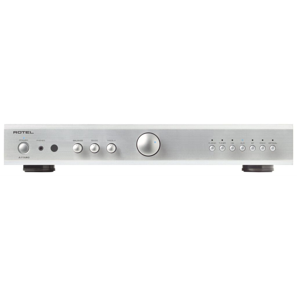 Rotel A-11 mkII zilver - Stereo versterker